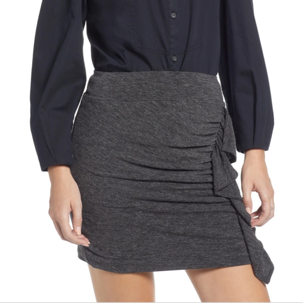 Something Navy Skirt